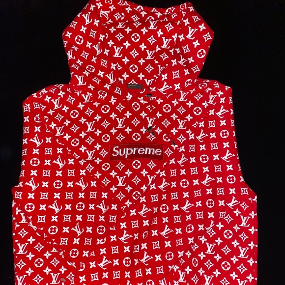 jacket louis vuitton x supreme
